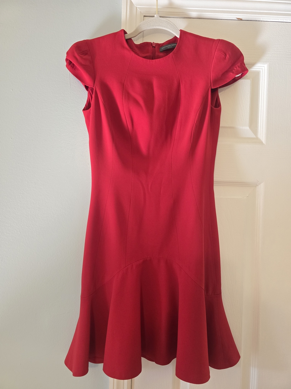 Alexander McQueen Red Dress